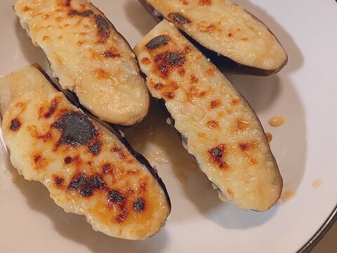 茄子のチーズ焼き　(味噌マヨ味)